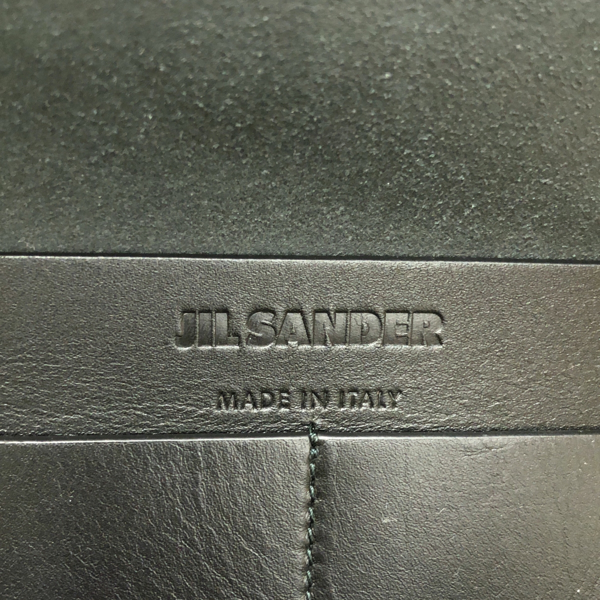 JIL SANDER / ジルサンダー MARKET BAG レザー×キャンバス マーケット トートバッグ