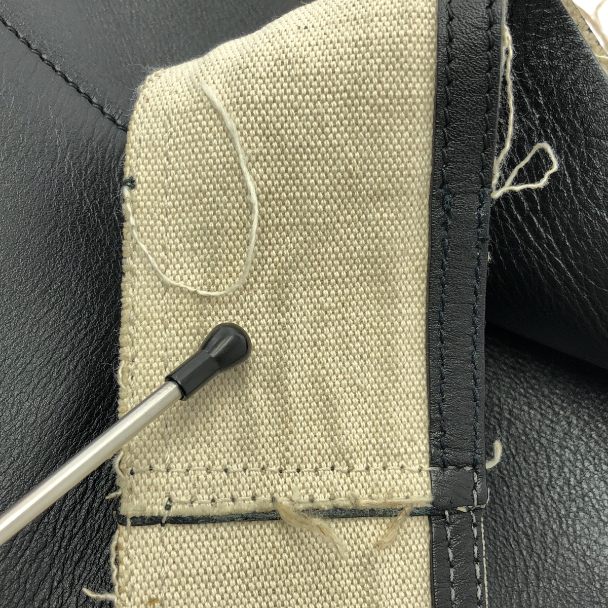 JIL SANDER / ジルサンダー MARKET BAG レザー×キャンバス マーケット トートバッグ