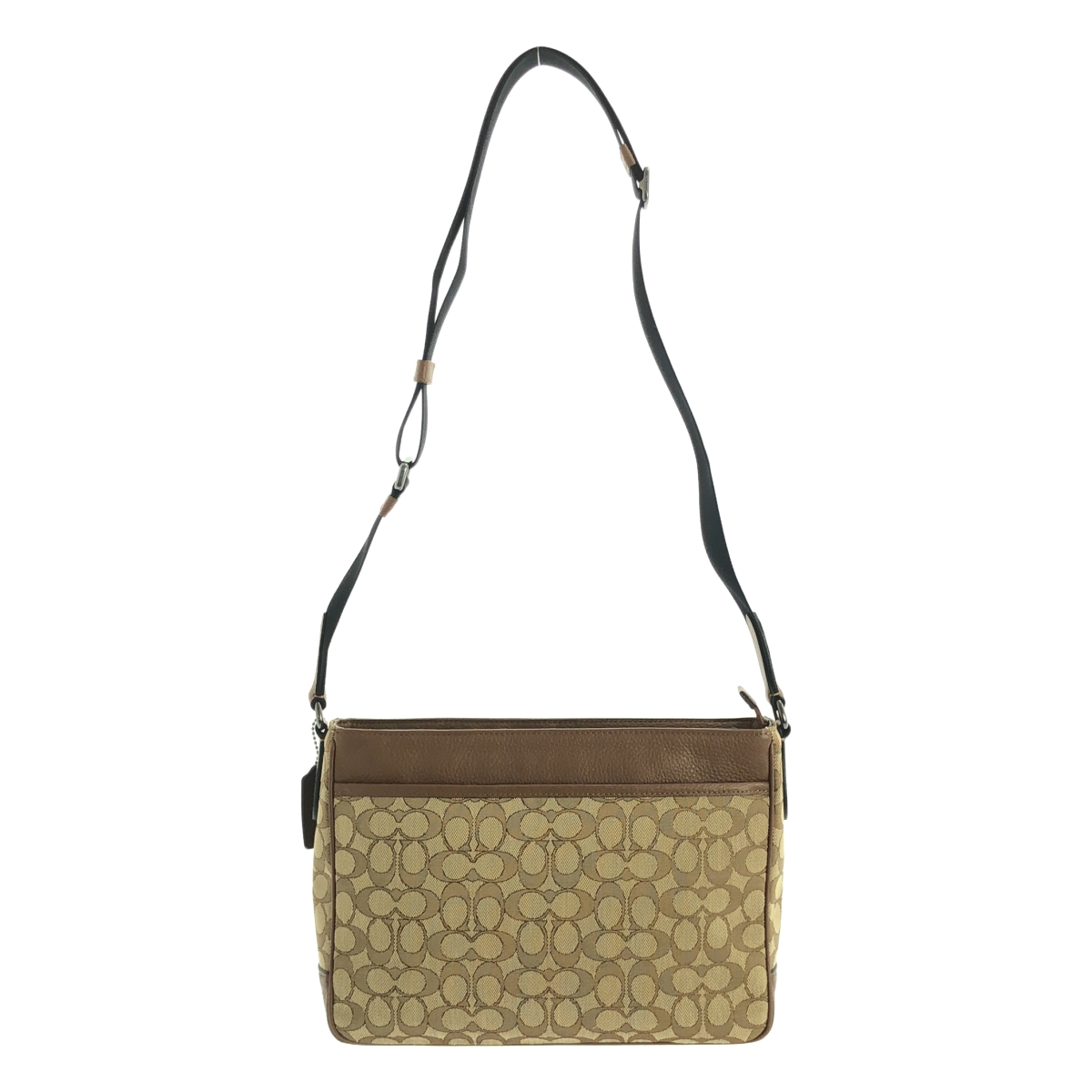 COACH / コーチ C9363 トンプソン クロスボディ シグネチャー ジャカード ウィズ ヴァーシティ ストライプ ショルダーバッグ