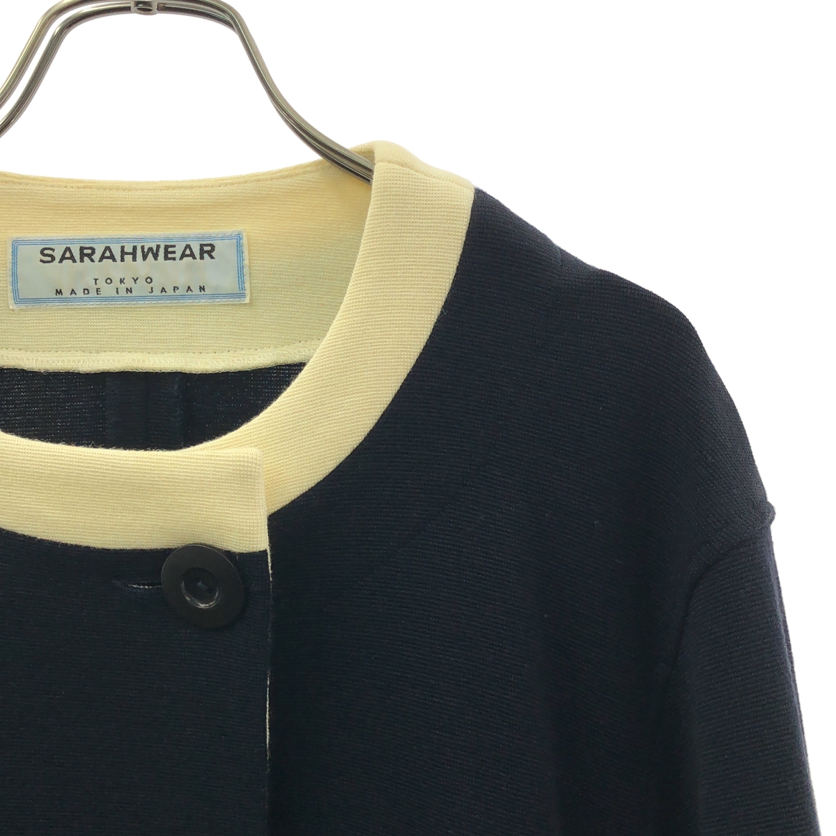 その他 ノーカラー ロングジャケット