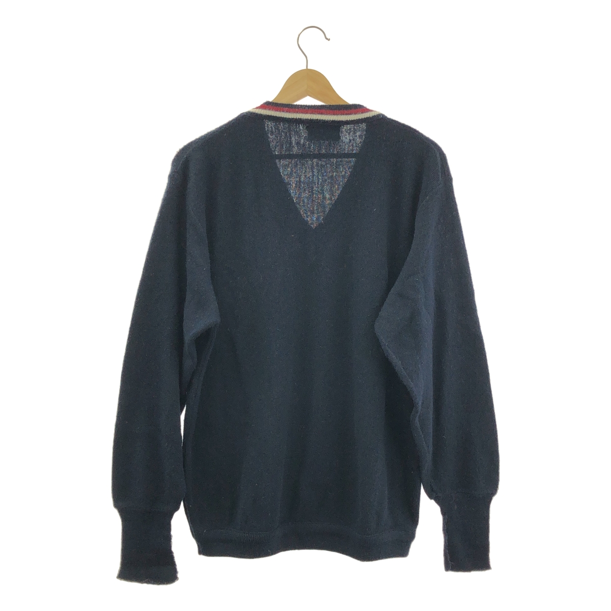 VINTAGE / ヴィンテージ古着 1970s IZOD LACOSTE / アイゾッドラコステ 糸巻きタグ Vネックニット