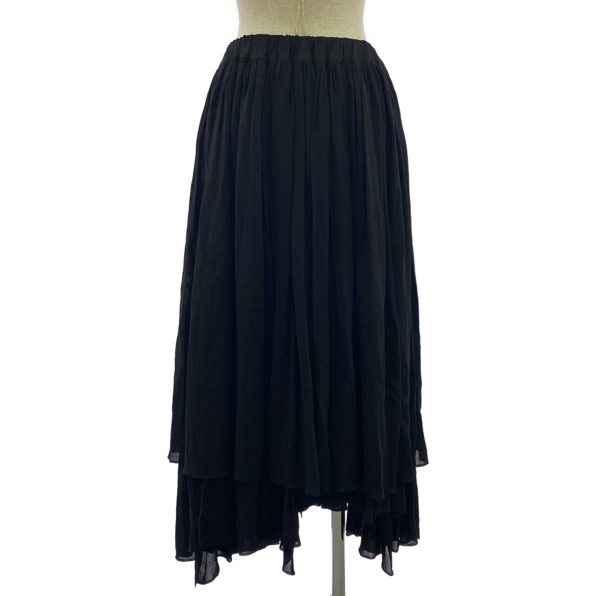 COMME des GARCONS / コムデギャルソン ボリューム レイヤード ギャザー イージースカート