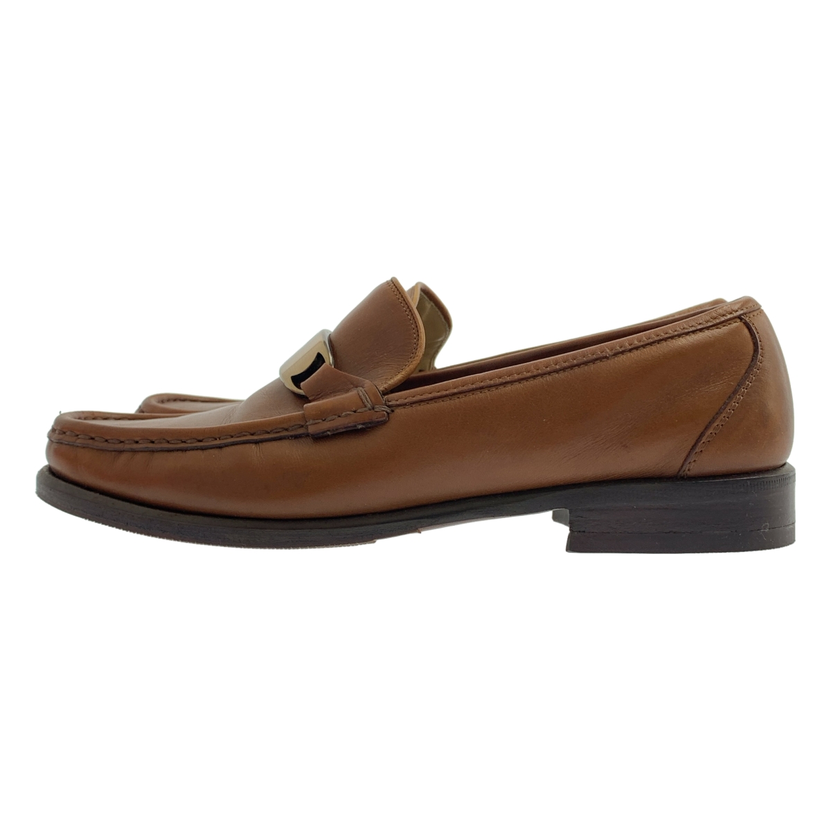 Salvatore Ferragamo / サルヴァトーレフェラガモ レザー バックル ローファー