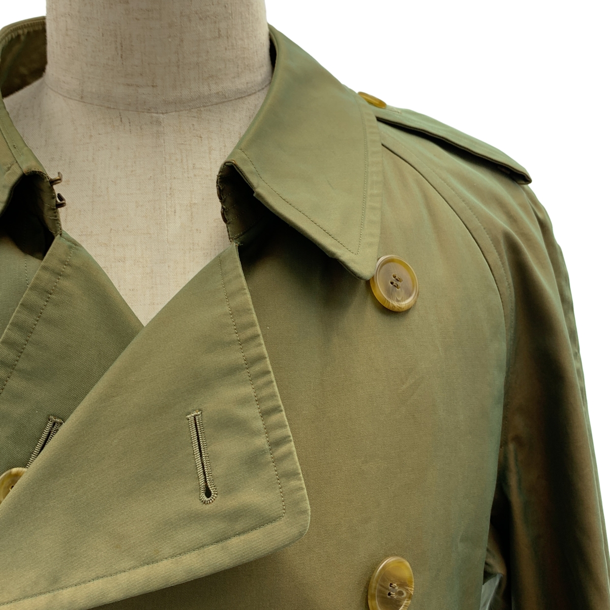 Burberrys / バーバリーズ ヴィンテージ タマムシ ベルテッド トレンチコート / ノバチェック 総裏地