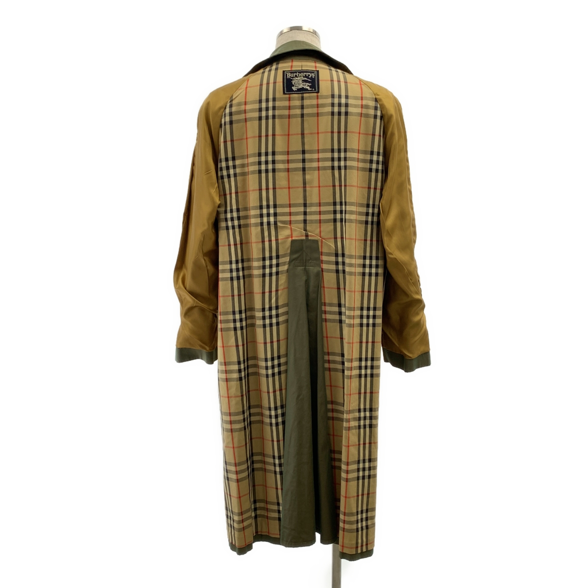 Burberrys / バーバリーズ ヴィンテージ タマムシ ベルテッド トレンチコート / ノバチェック 総裏地