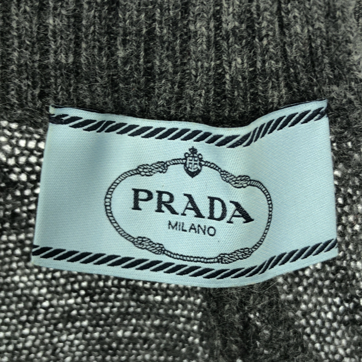 PRADA / プラダ バックリボン カシミヤニット