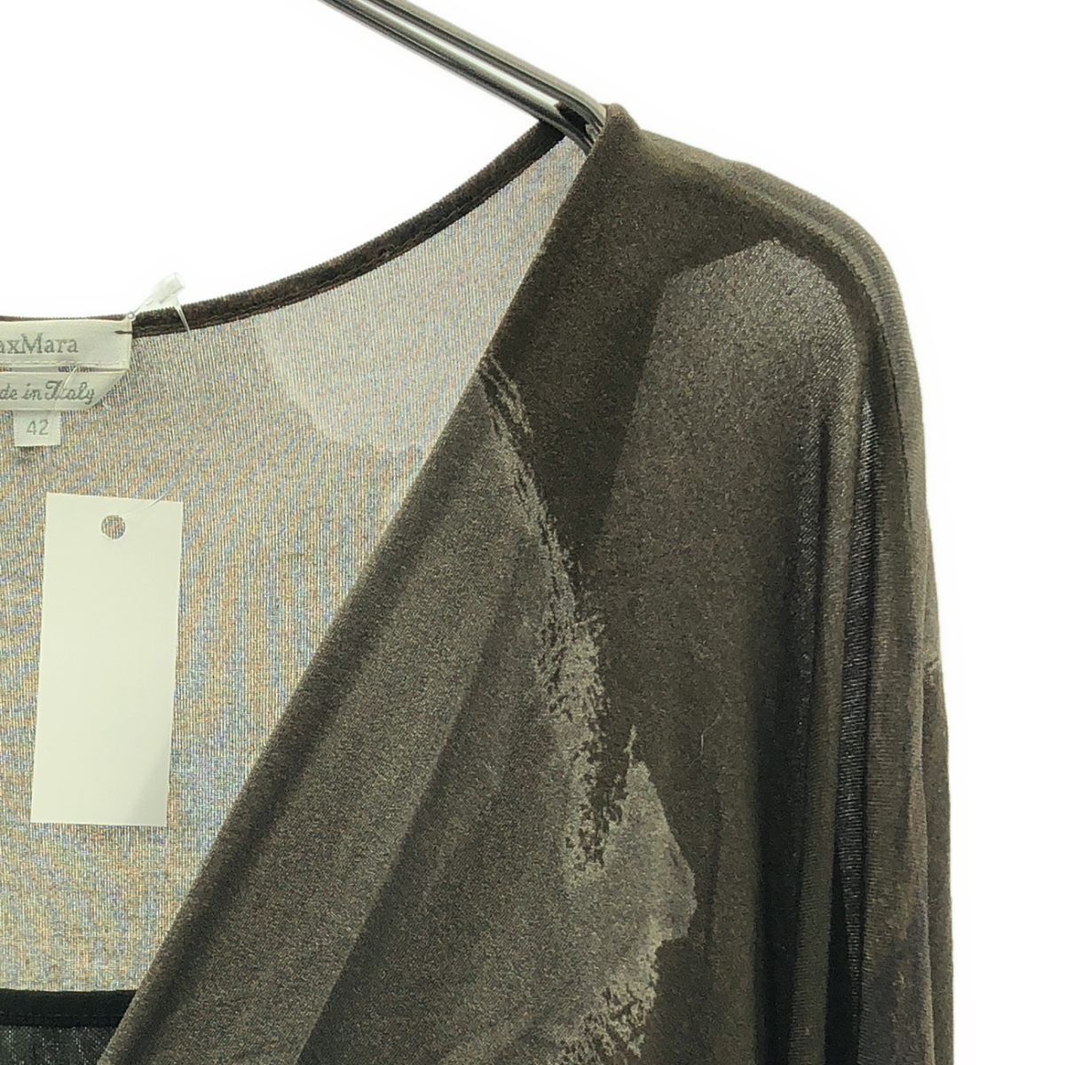 Max Mara / マックスマーラ 総柄 ギャザー ドレス ワンピース