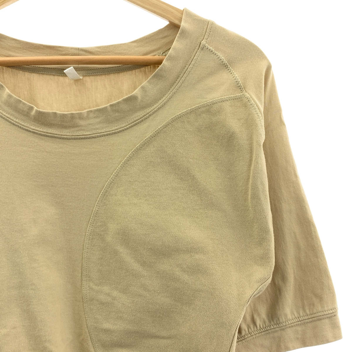 BALENCIAGA / バレンシアガ カットアウト パッチ クルーネック Tシャツ カットソー