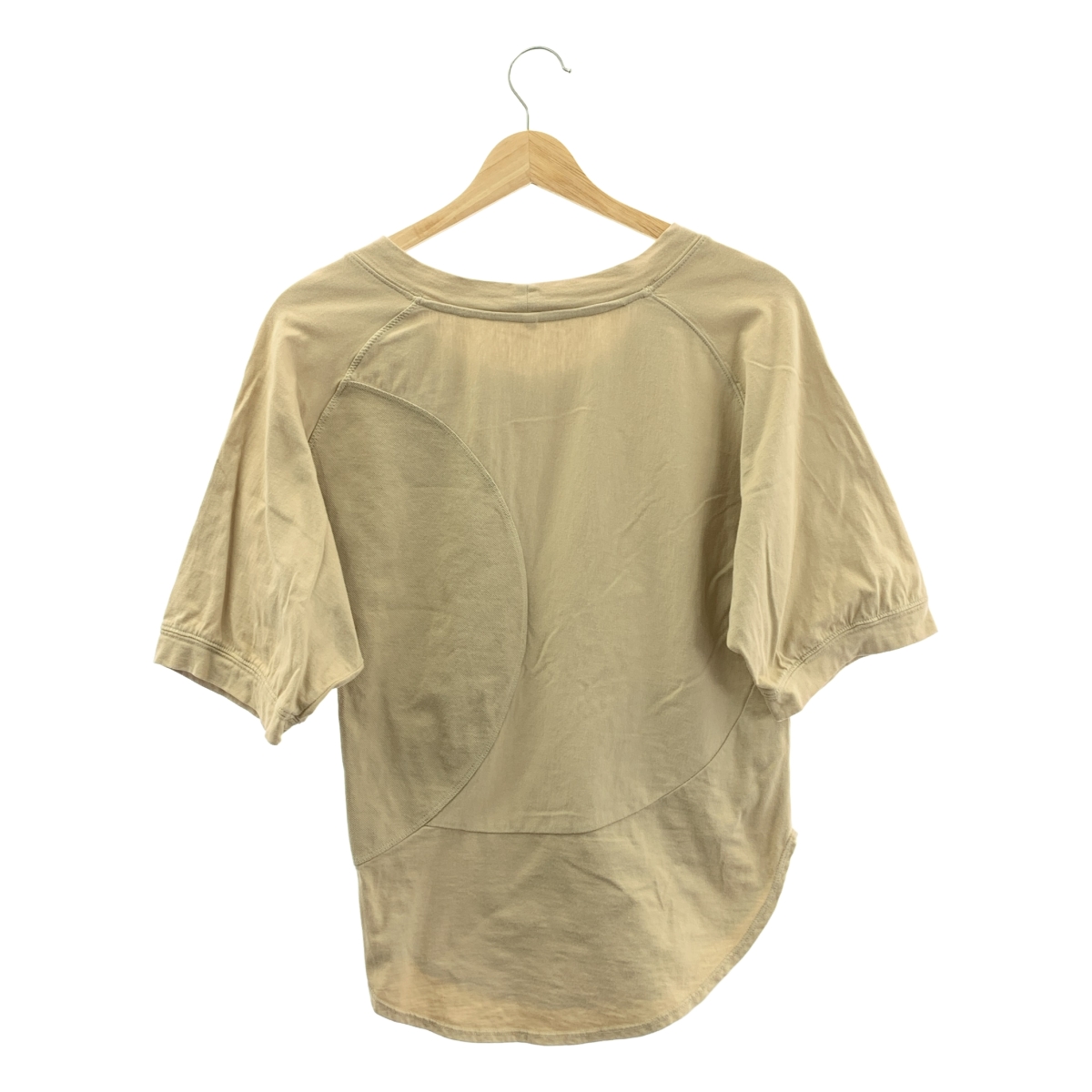 BALENCIAGA / バレンシアガ カットアウト パッチ クルーネック Tシャツ カットソー