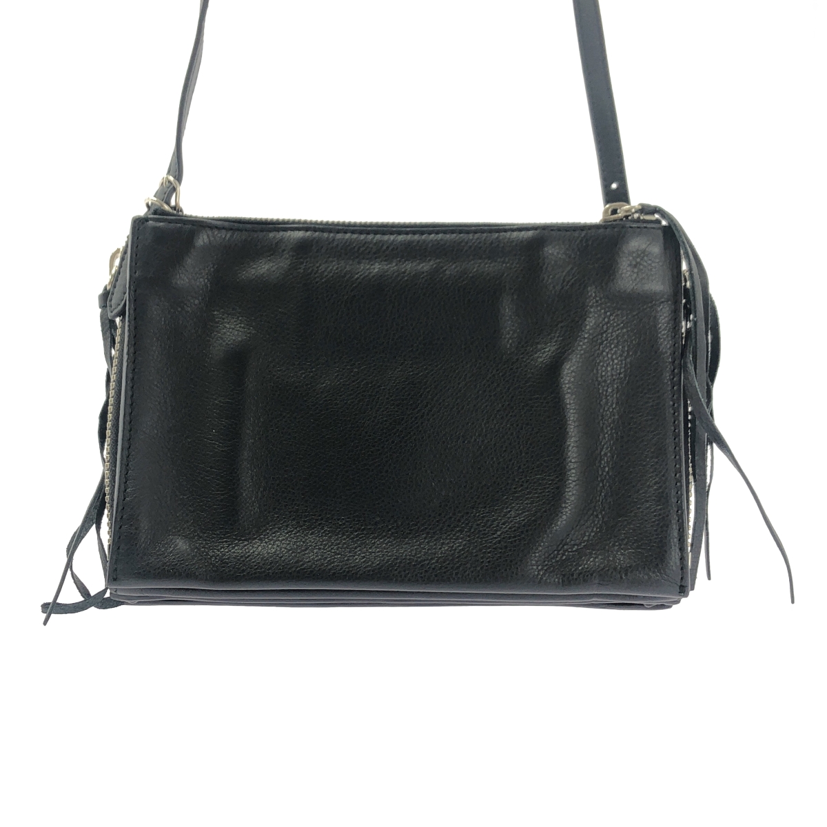 BALENCIAGA / バレンシアガ ペーパートリプル XS レザー ショルダーバッグ