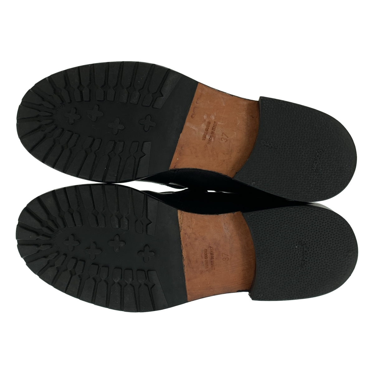 RED VALENTINO / レッドヴァレンティノ レザー ベロクロ ラウンドトゥ ブーツ