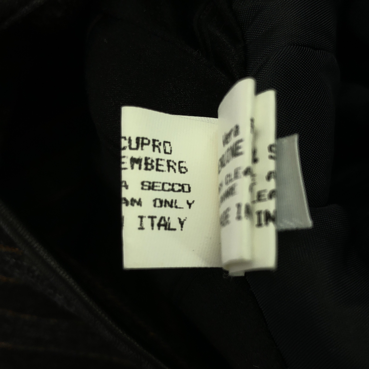 その他 ウール カシミア ストライプ裏地 トレンチコート