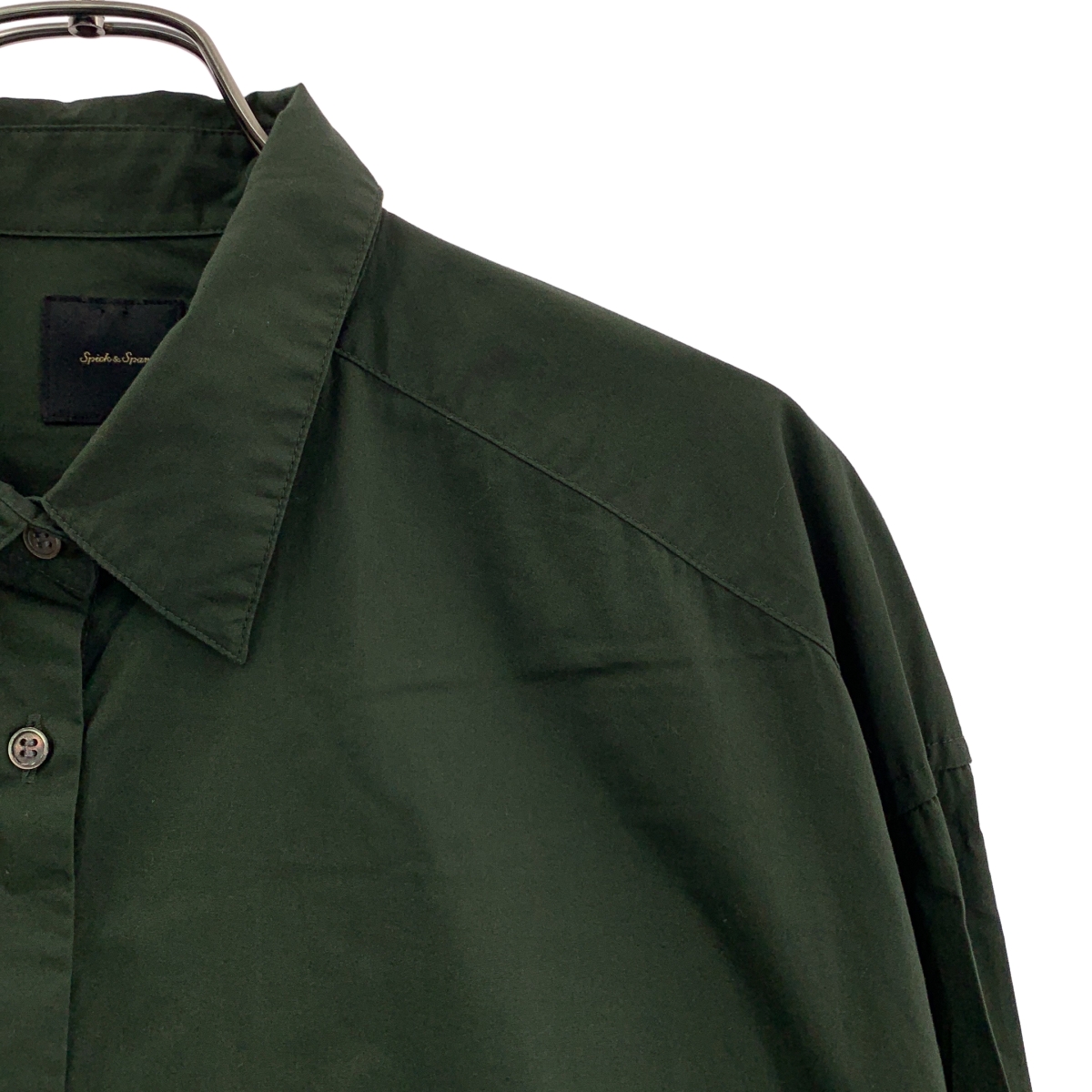Spick and Span / スピックアンドスパン 50コットンオーバーシャツ