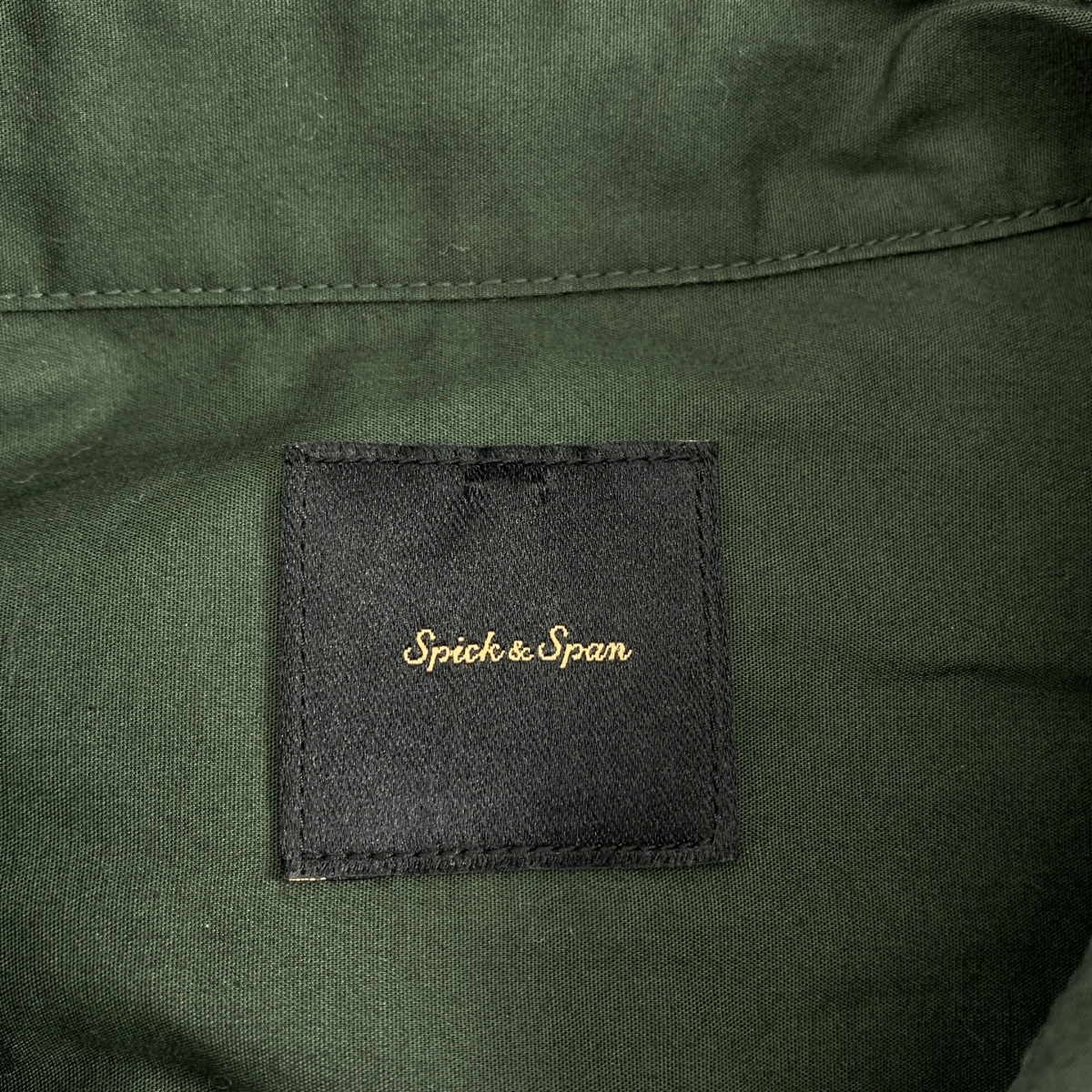 Spick and Span / スピックアンドスパン 50コットンオーバーシャツ