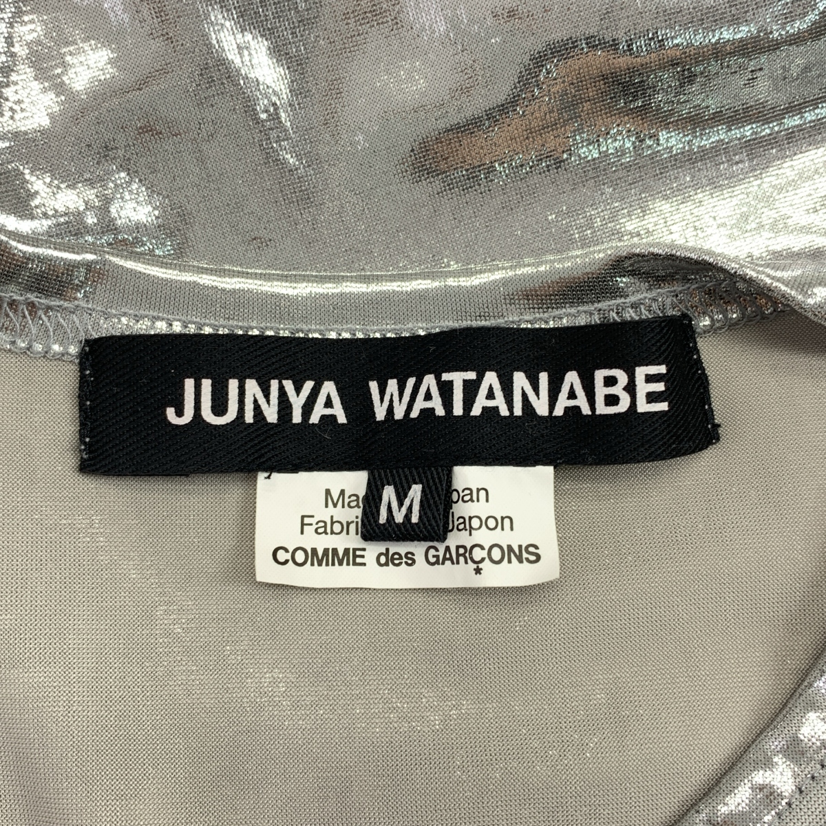 JUNYA WATANABE / ジュンヤワタナベ メタリック Tシャツ