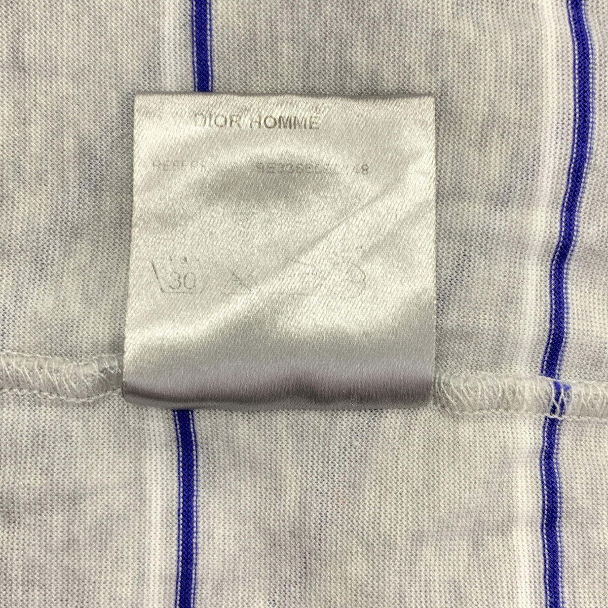 Dior homme / ディオールオム コットン ボーダー ポロシャツ