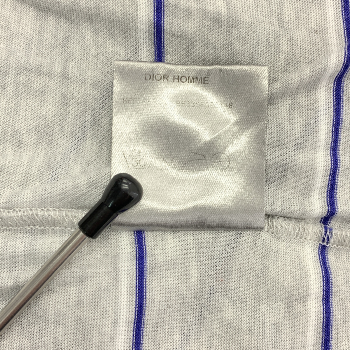 Dior homme / ディオールオム コットン ボーダー ポロシャツ