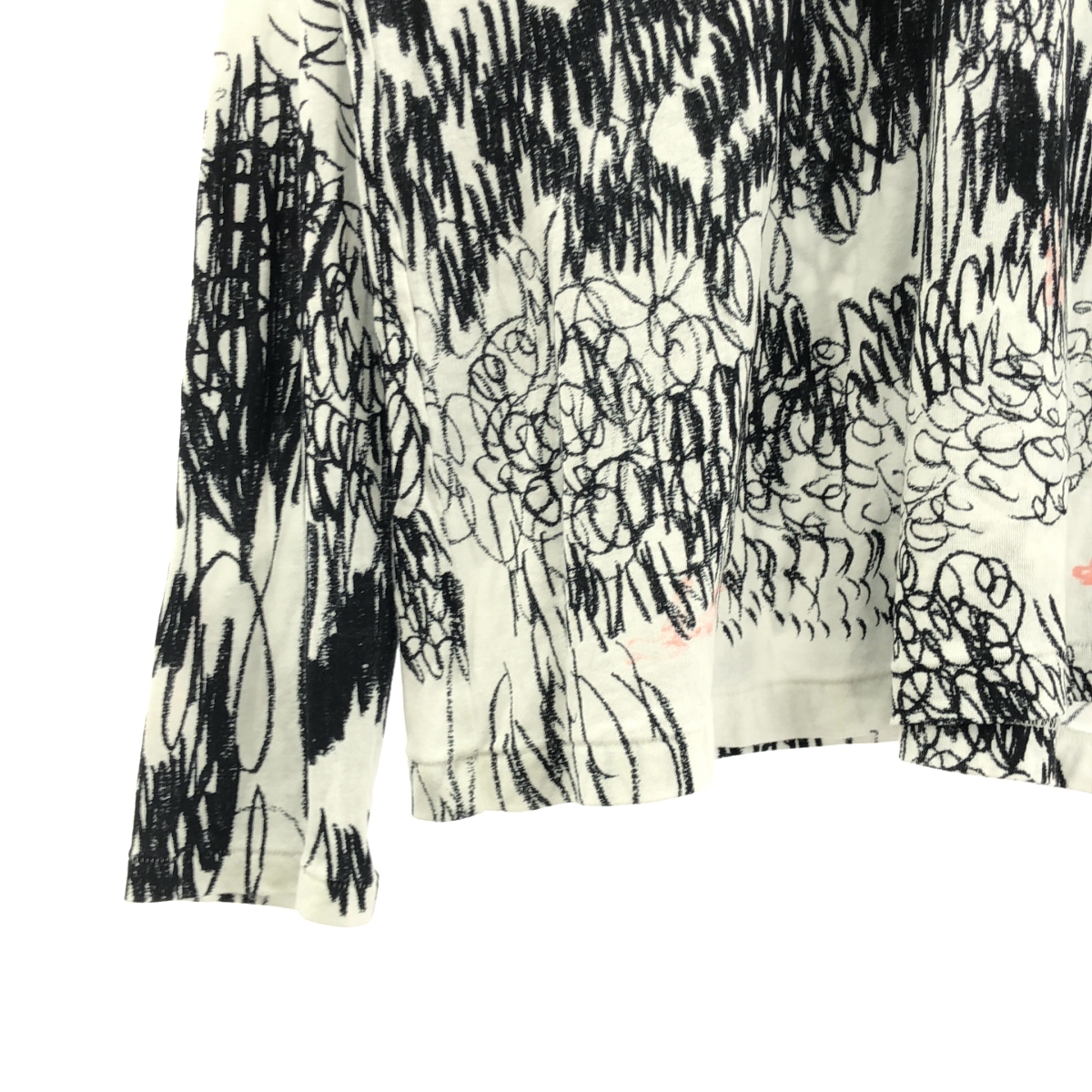 mina perhonen / ミナペルホネン cache-cache プリント クルーネック カットソー