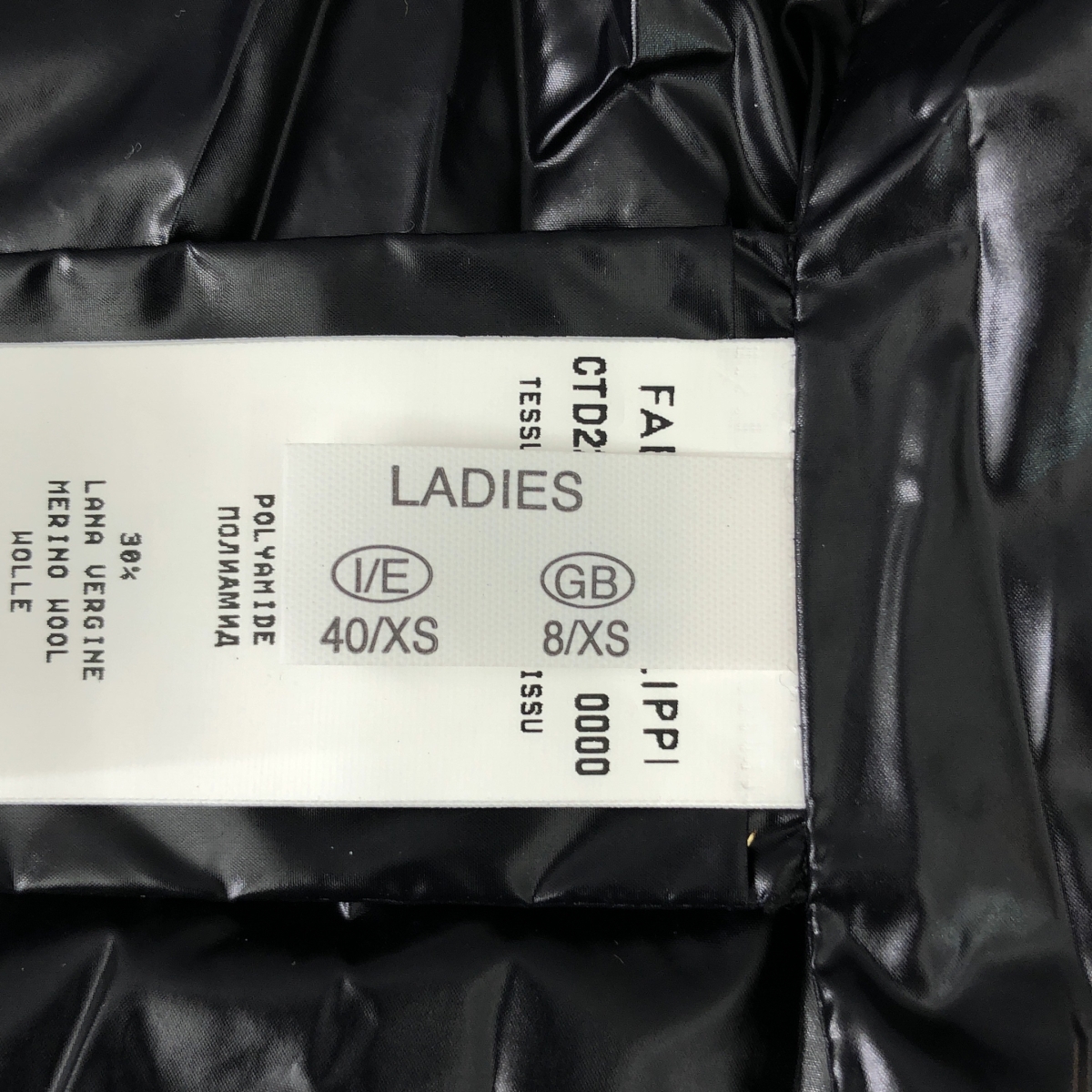 FABIANA FILIPPI / ファビアナフィリッピ ツイード ダブルジップ ダウンベスト