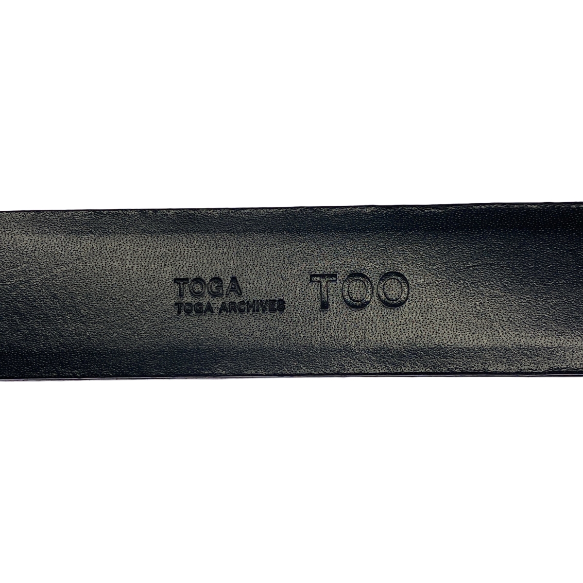 TOGA / トーガ TOO / Double buckle belt / ダブルバックル ベルト