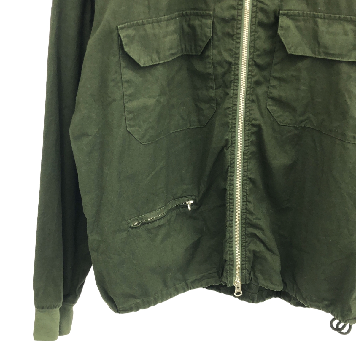 Labo.art / ラボアート GIACCA MALMO / ドローストリング フルジップ ジャケット ブルゾン