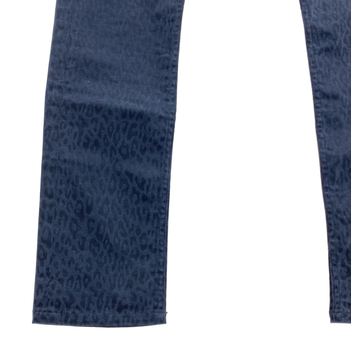 MARK&LONA / マークアンドロナ ロゴ刺しゅう レオパード柄 ストレッチ カーゴパンツ