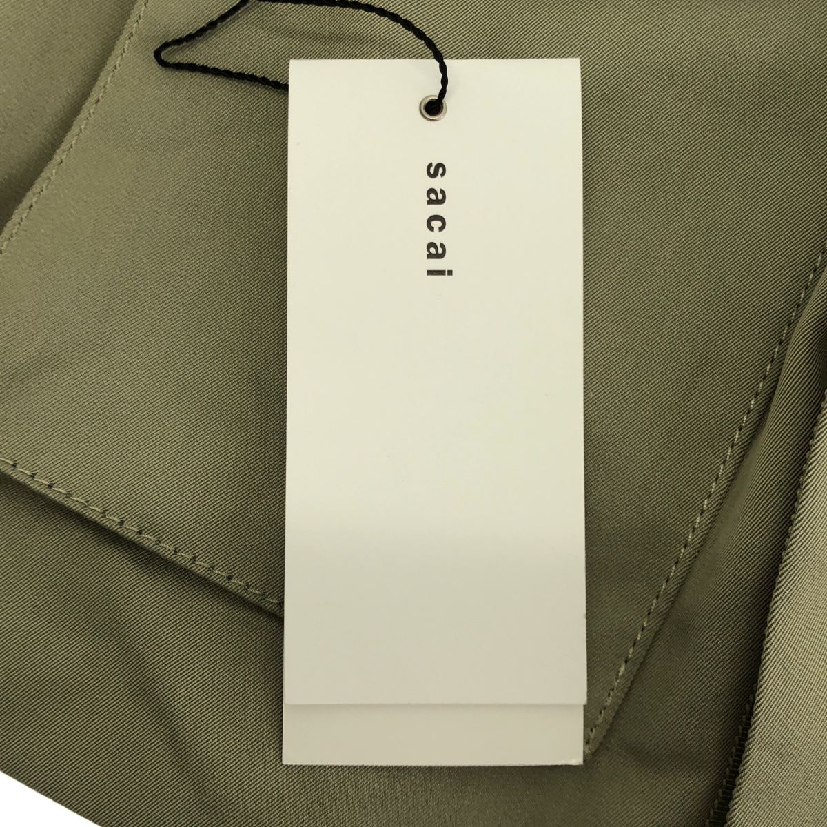 sacai / サカイ コットンツイル オフショルダー ジャケット