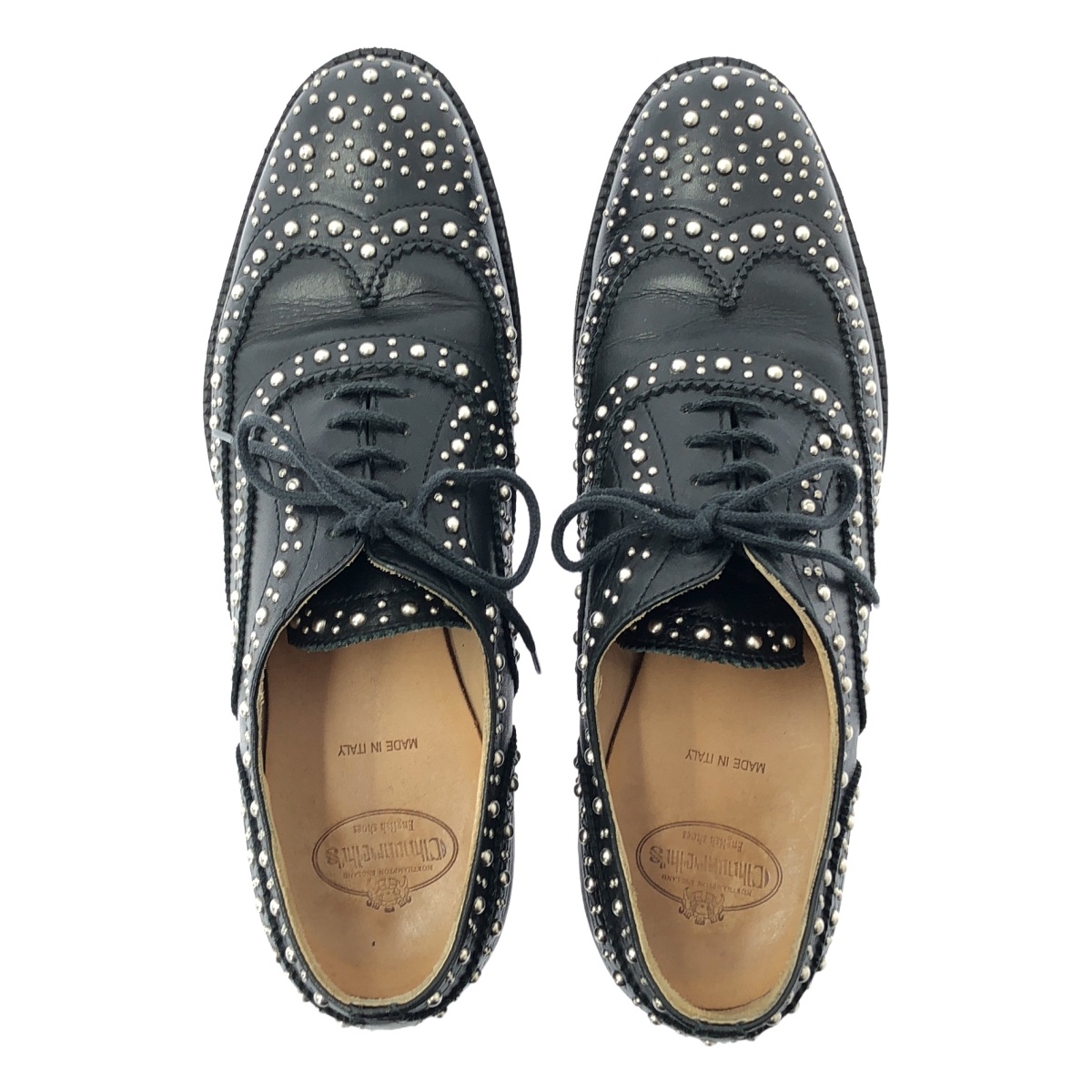 Church's / チャーチ BURWOOD MET スタッズ レザー シューズ