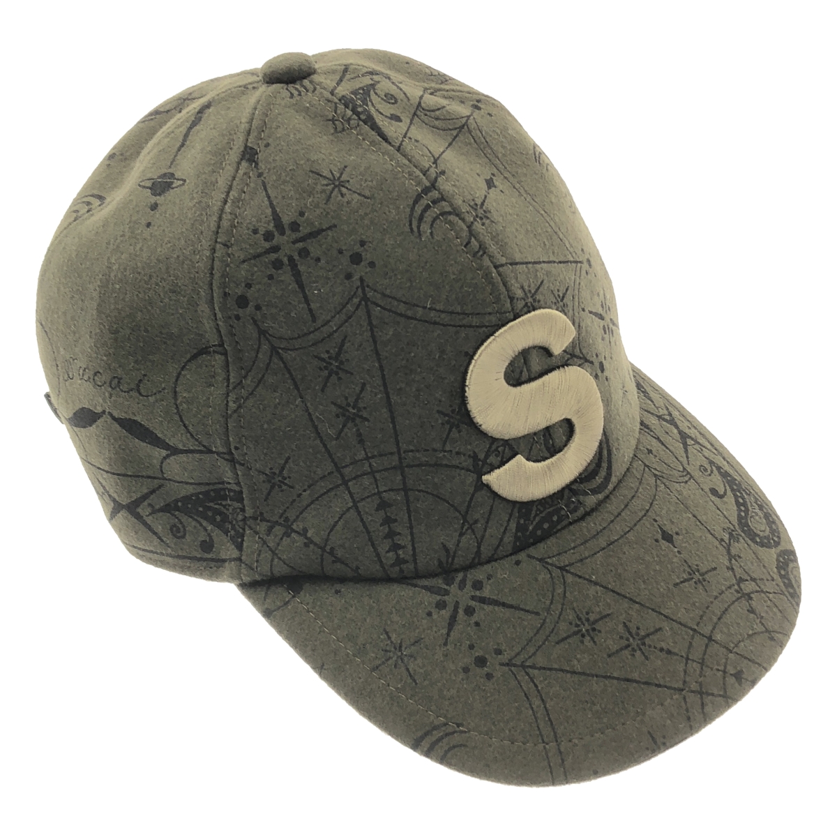 sacai / サカイ × DR. WOO  BANDANA CAP / ロゴ キャップ 帽子 / アジャスター調整可 / ユニセックス