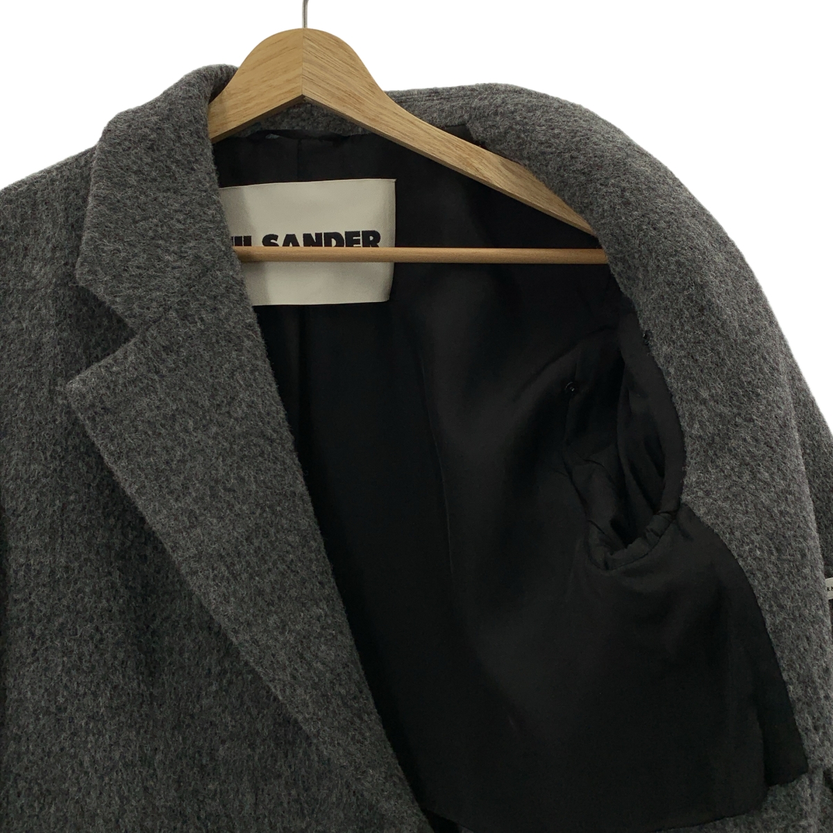 JIL SANDER / ジルサンダー ウールブレンド オーバーサイズ チェスターコート