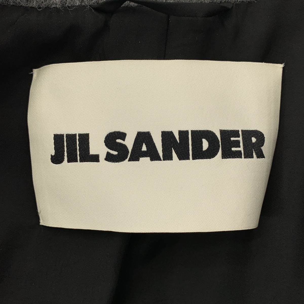 JIL SANDER / ジルサンダー ウールブレンド オーバーサイズ チェスターコート