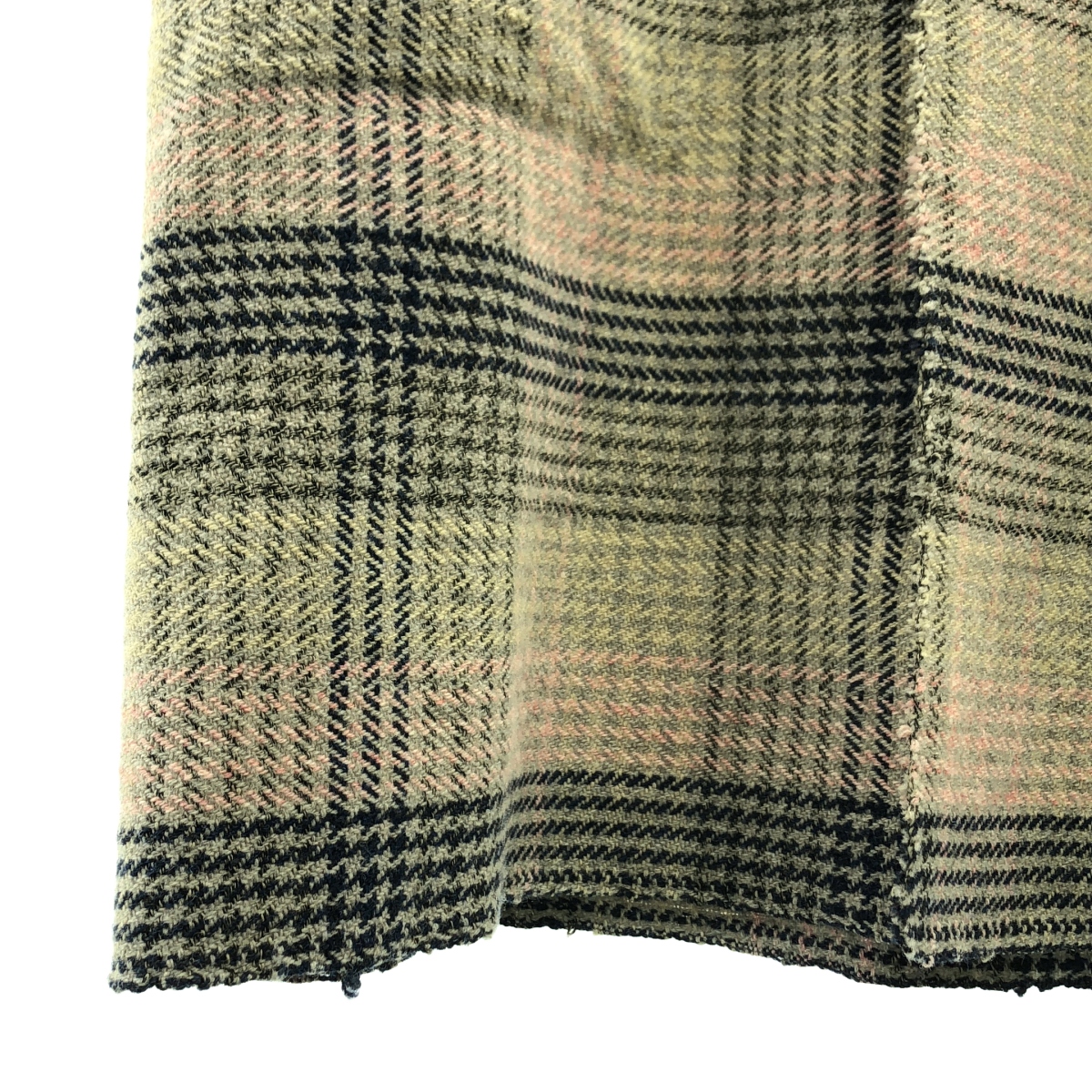 ISABELLA STEFANELLI / イザベラステファネリ Virginia Woolf 手織り ツイード グレンチェック コート