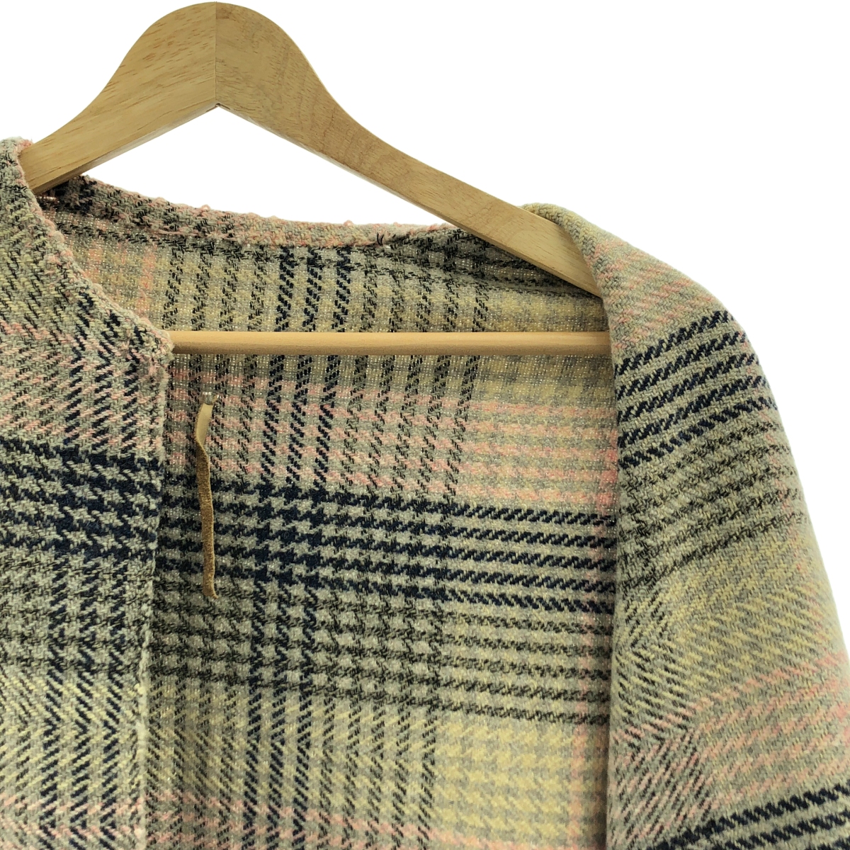 ISABELLA STEFANELLI / イザベラステファネリ Virginia Woolf 手織り ツイード グレンチェック コート