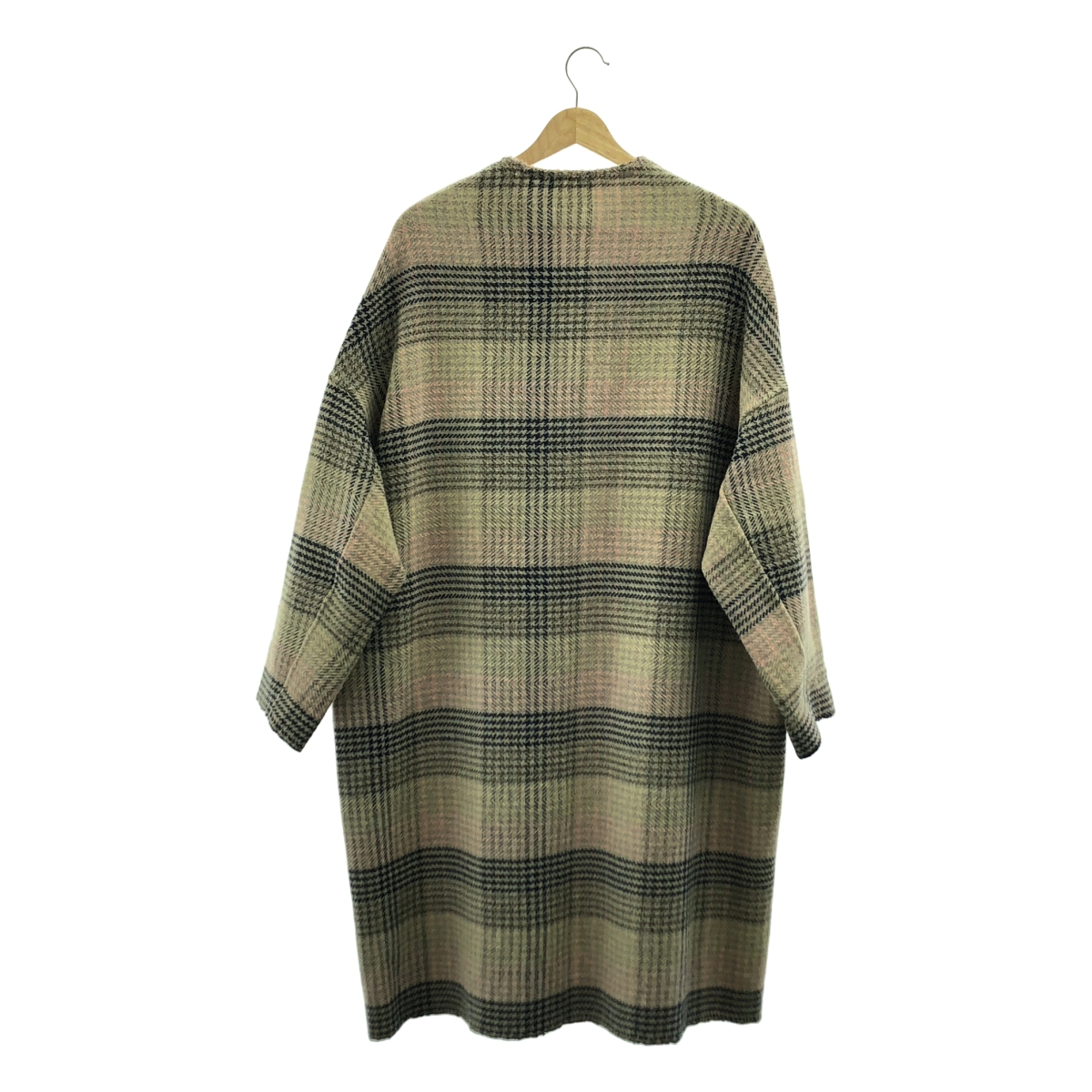 ISABELLA STEFANELLI / イザベラステファネリ Virginia Woolf 手織り ツイード グレンチェック コート
