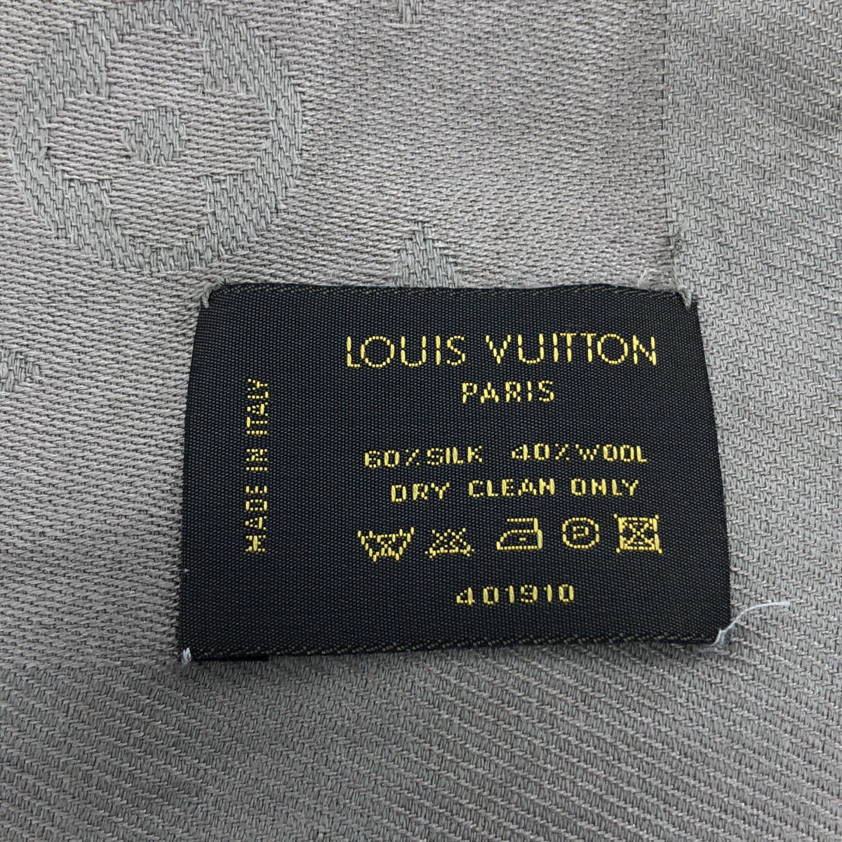 Louis Vuitton / ルイヴィトン シルク ウール モノグラム 大判 ストール