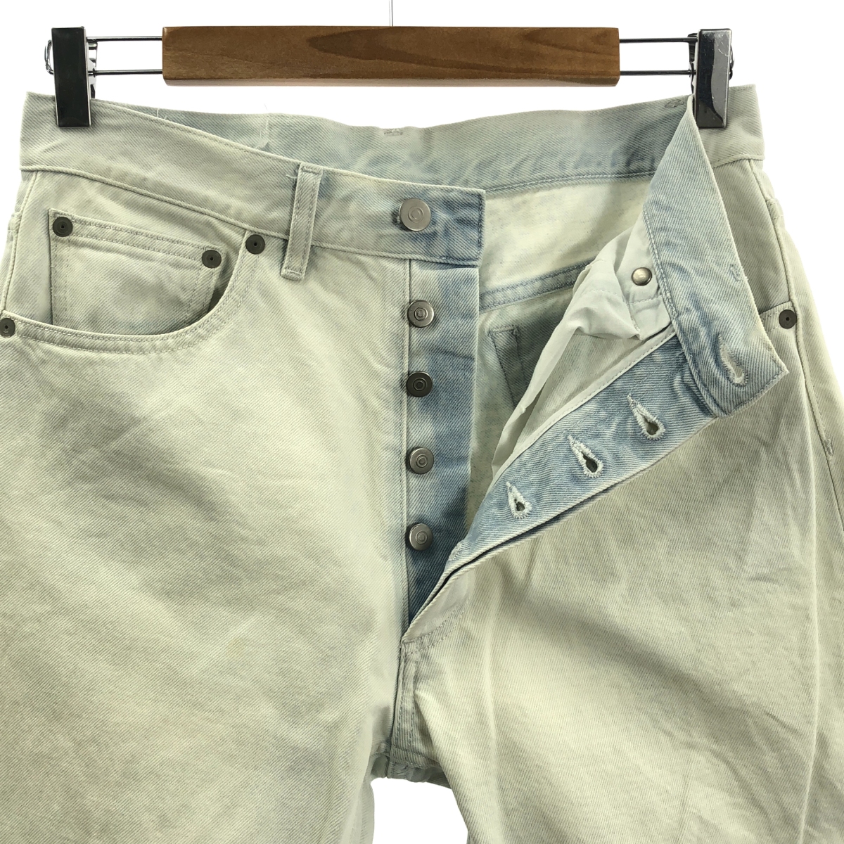 Maison Margiela / メゾンマルジェラ ストーンウォッシュ ブリーチド デニムパンツ