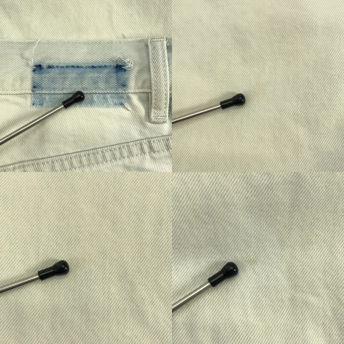 Maison Margiela / メゾンマルジェラ ストーンウォッシュ ブリーチド デニムパンツ