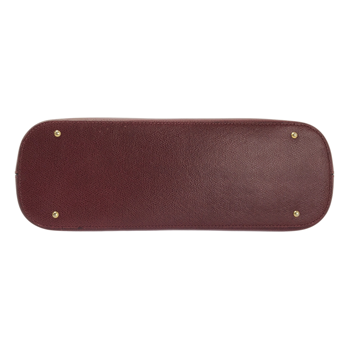 CELINE / セリーヌ 2way ショルダー付き マカダムロゴジップ レザー ボリード ハンド トートバッグ