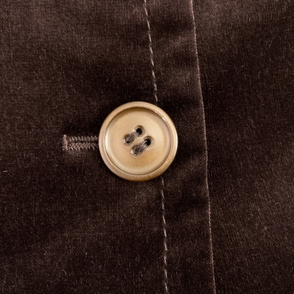 VALENTINO / ヴァレンティノ ベロア ショールカラー シングル ジャケット / ロゴ総裏地