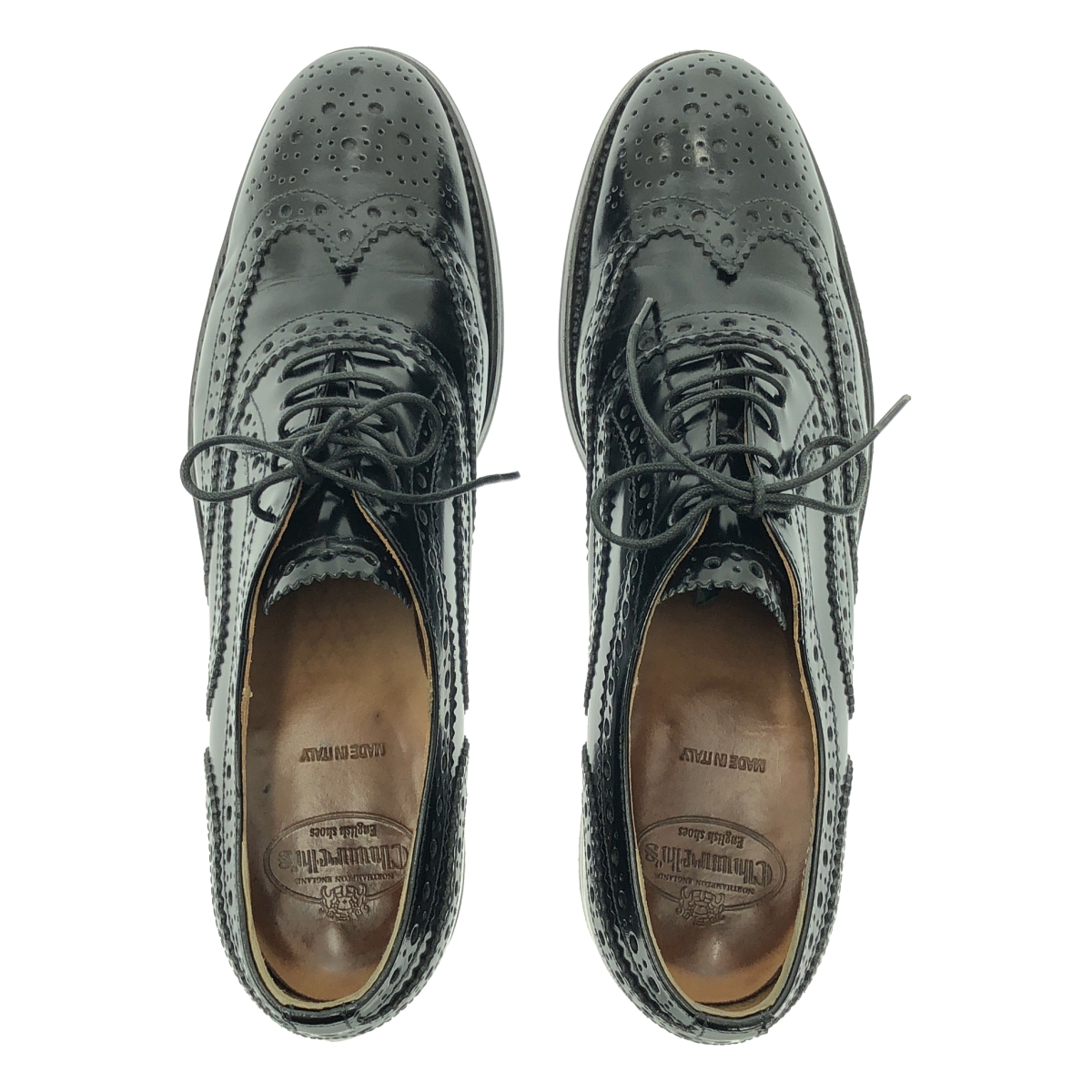 Church's / チャーチ CATHERINE キャサリン レザー フルブローグ ウイングチップシューズ