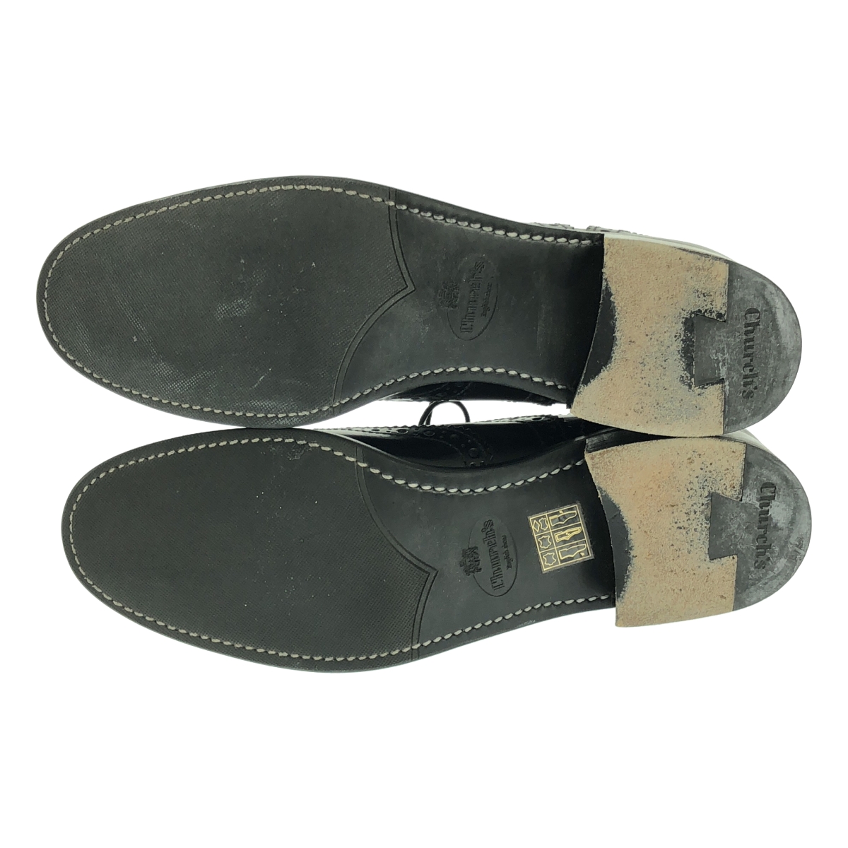 Church's / チャーチ CATHERINE キャサリン レザー フルブローグ ウイングチップシューズ