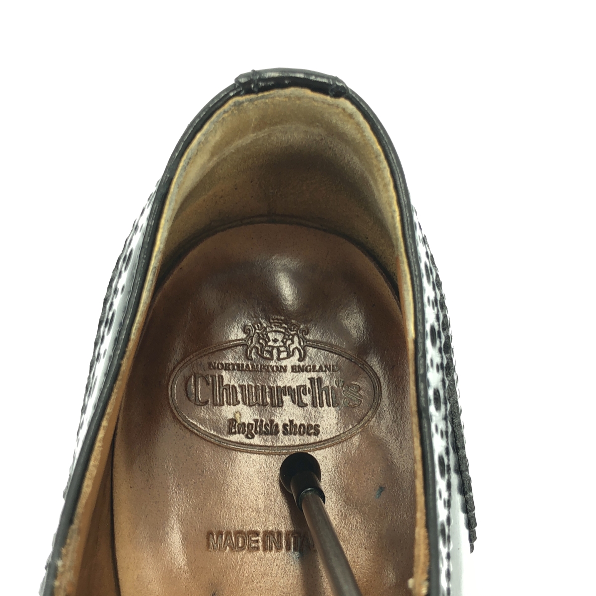 Church's / チャーチ CATHERINE キャサリン レザー フルブローグ ウイングチップシューズ