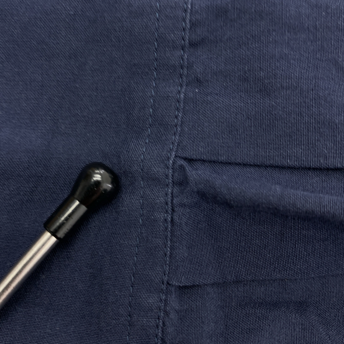 MARGARET HOWELL / マーガレットハウエル コットン シルク 襟切替 シャツ