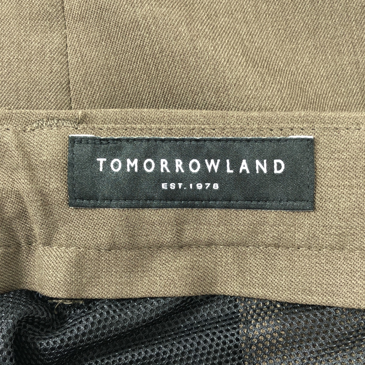 TOMORROWLAND / トゥモローランド ドローコード スラックスパンツ