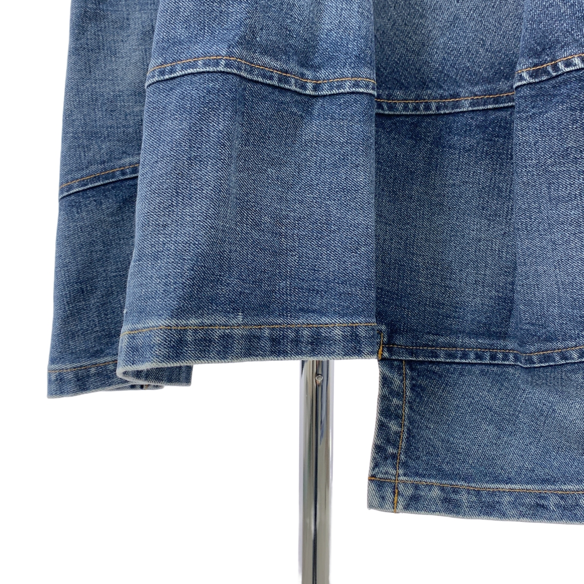 tricot COMME des GARCONS / トリココムデギャルソン 変形 アシンメトリー パッチワーク ウエストゴム デニム スカート