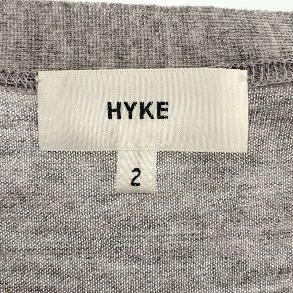 HYKE / ハイク ウール Vネックニットカーディガン