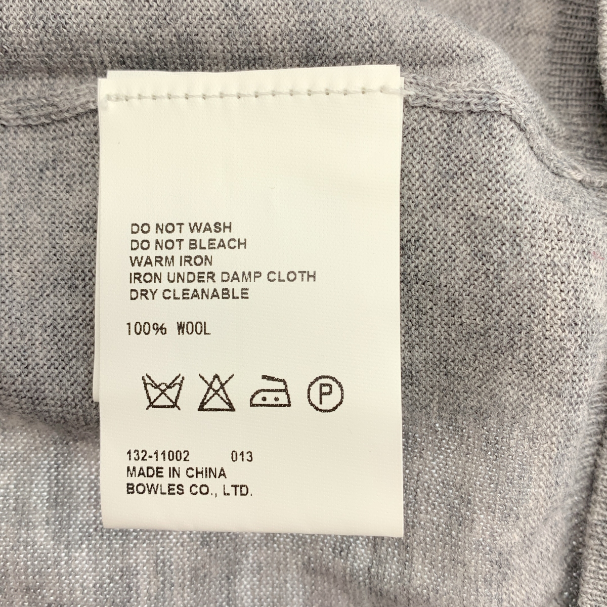 HYKE / ハイク ウール Vネックニットカーディガン