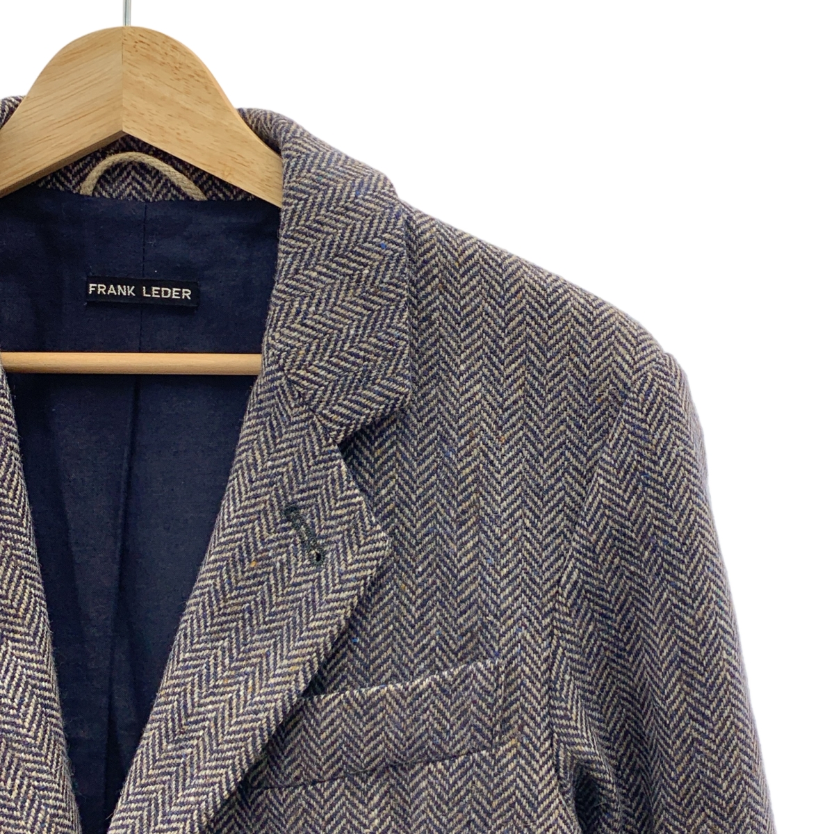 FRANK LEDER / フランクリーダー HERINGBONE WOOL JACKET ヘリンボーン ウール テーラードジャケット