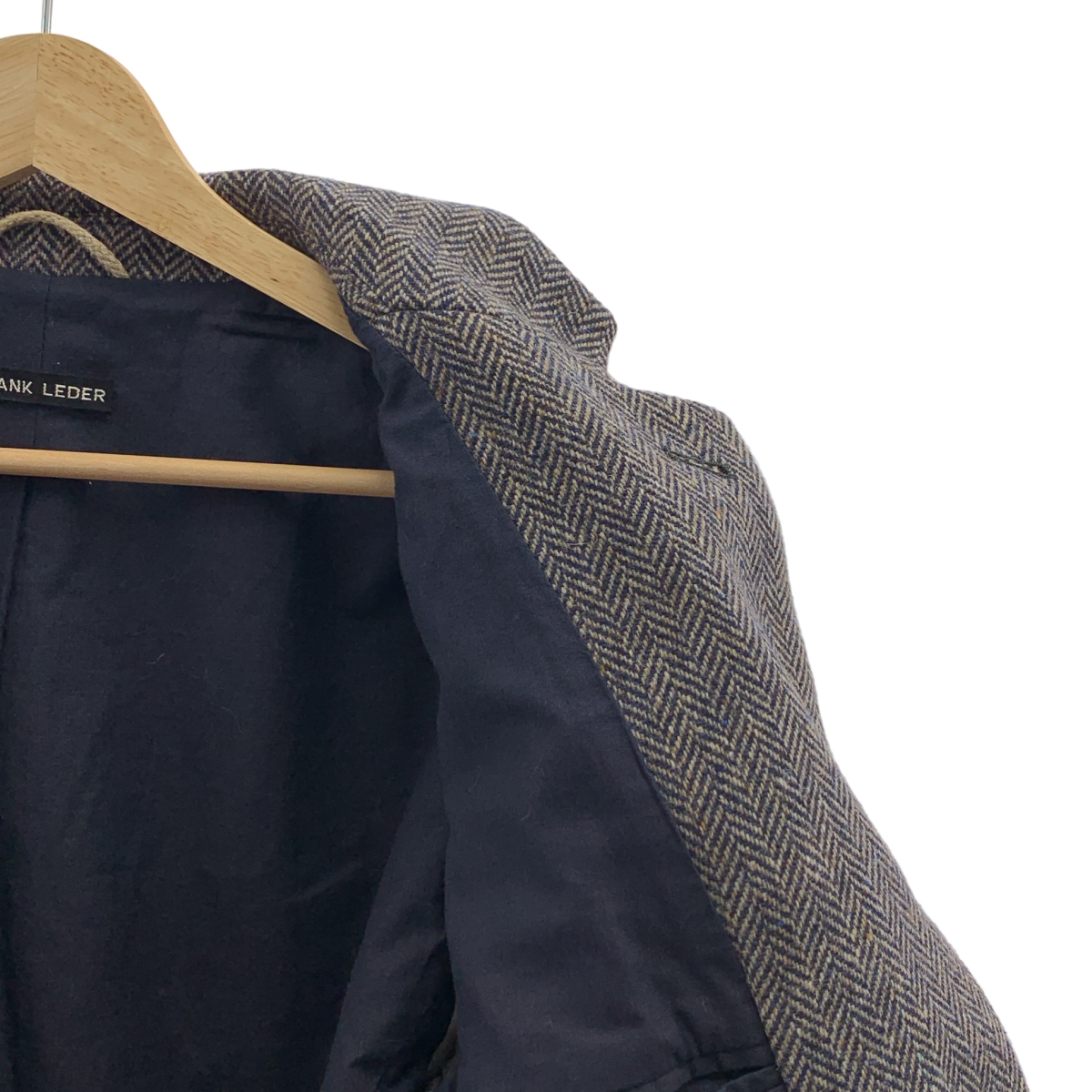 FRANK LEDER / フランクリーダー HERINGBONE WOOL JACKET ヘリンボーン ウール テーラードジャケット