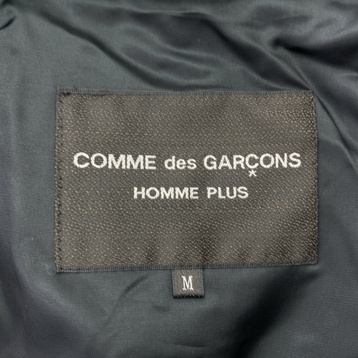 COMME des GARCONS HOMME PLUS / コムデギャルソンオムプリュス ジップディテール ダブルブレスト ウール コート